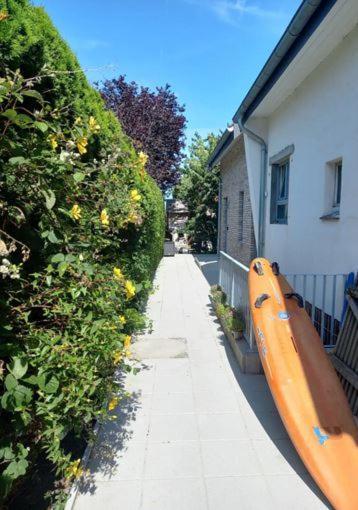 Im Bademantel An Den Strand Mit Terrasse Eckernfoerde Exterior photo